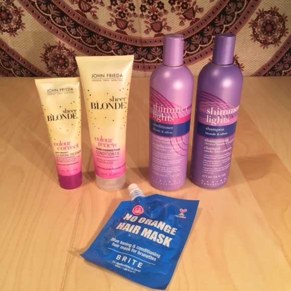 Makeup Blonde Purple Shampoo Conditioner Full Size Poshmark